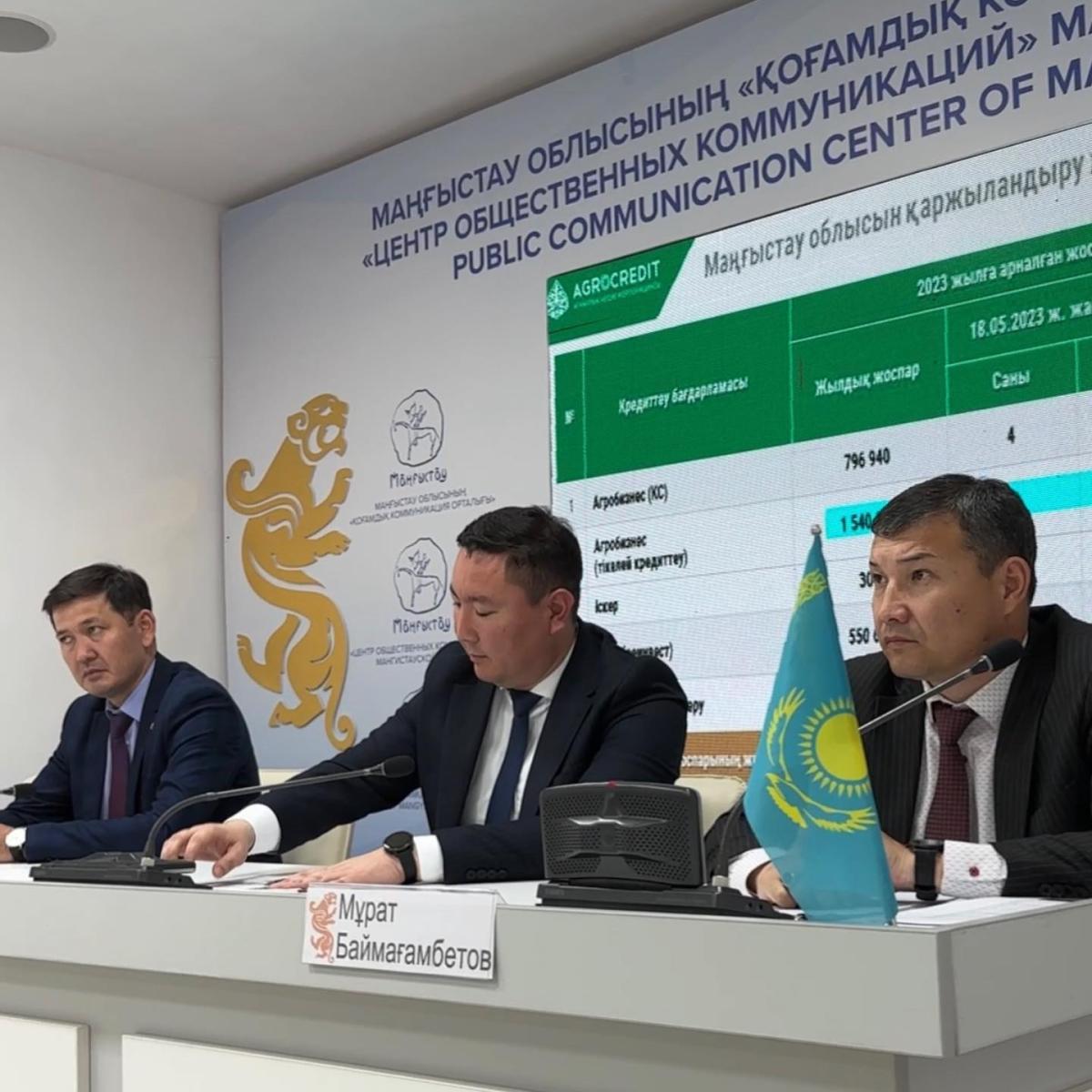 Маңғыстау облысында ауыл шаруашылығын дамыту мәселелері талқыланды